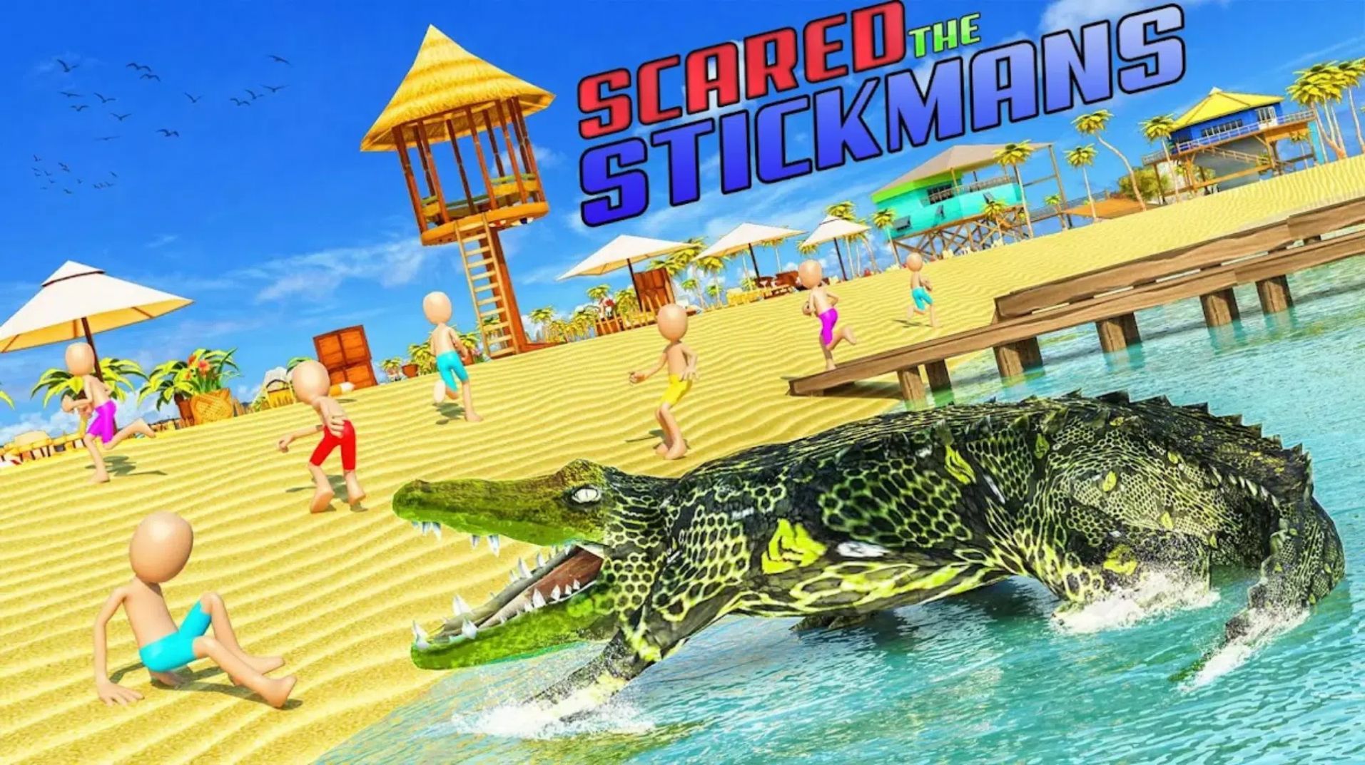 沙滩鳄鱼吃人游戏手机版最新版 v1.8