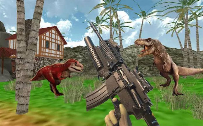 恐龙猎人射手3D游戏官方手机版（Dinosaur Hunter 3D Shooter） v1