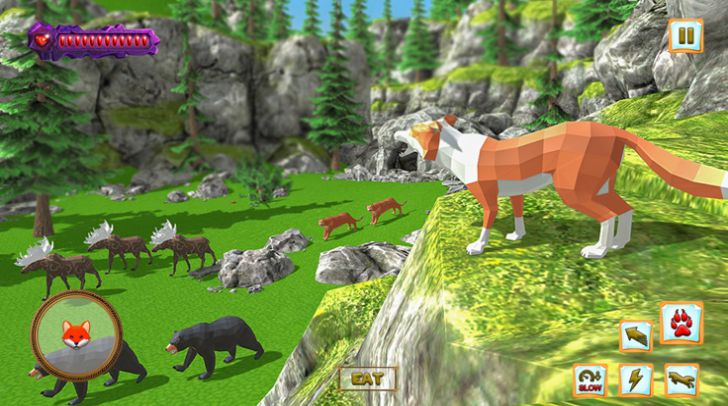 狐狸模拟器野生动物手机版最新版 1.0