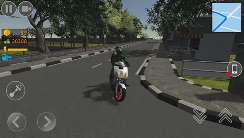 印尼模拟器摩托驾驶