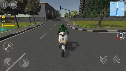 印尼模拟器摩托驾驶