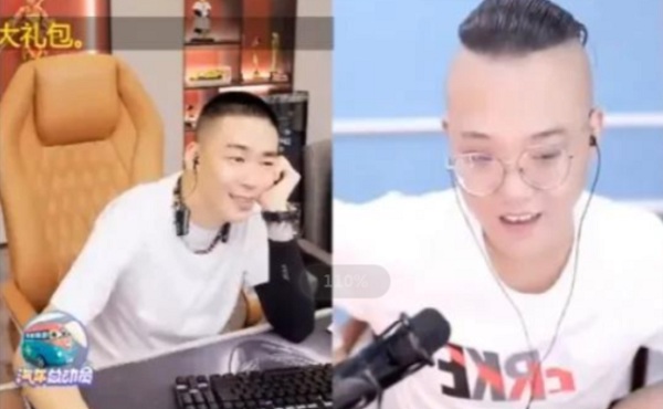 YY主播二郎开皮对喷刘一手