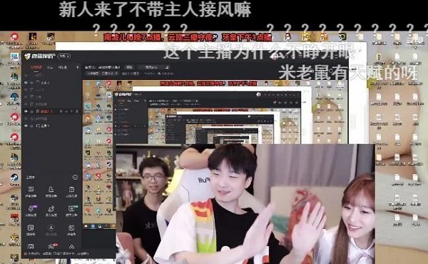 虎牙女神南波儿复播引前夫哥围观，一年粉钻换一段直男舞蹈！