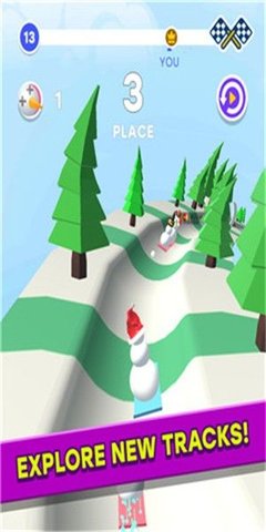 雪人竞赛3D