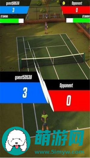 网球大赛自由运动
