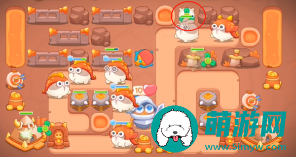 保卫萝卜4恶龙传说第21关怎么过