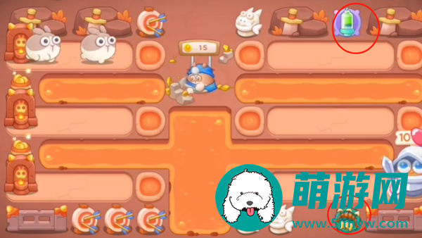 保卫萝卜4恶龙传说第25关怎么过