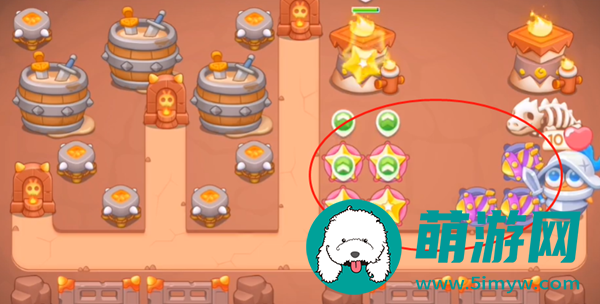 保卫萝卜4恶龙传说第22关怎么过