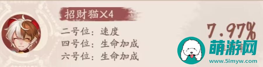 阴阳师福悦座敷童子御魂搭配2024