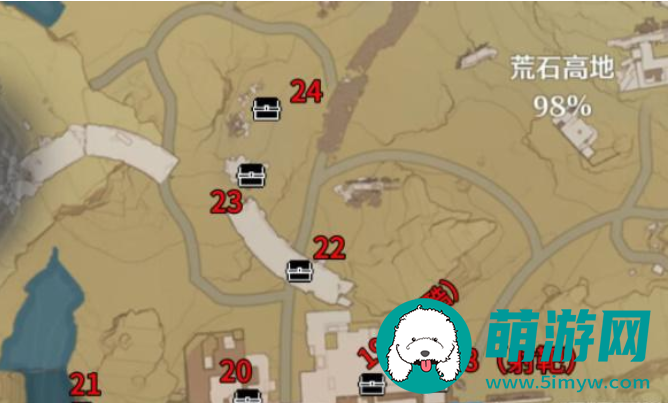 鸣潮荒石高地位置大全