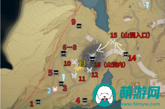 鸣潮荒石高地位置大全
