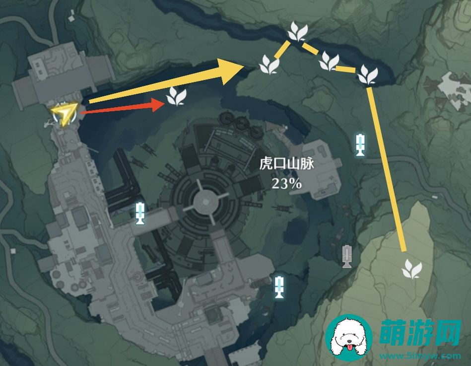 鸣潮灯笼果采集路线分享