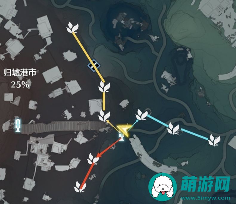 鸣潮妙弋花采集路线图一览