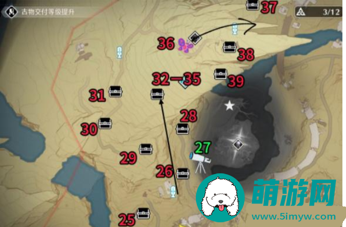 鸣潮荒石高地位置大全