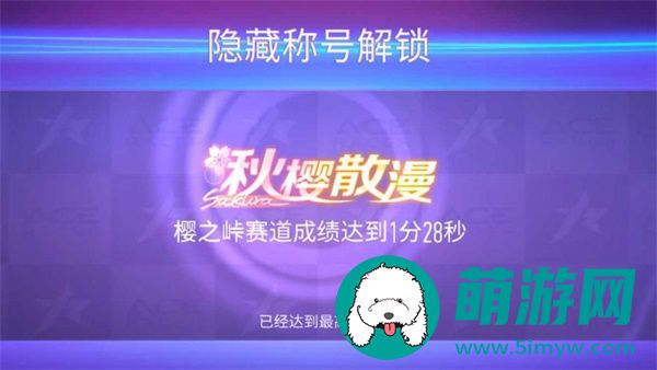 王牌竞速隐藏称号全介绍
