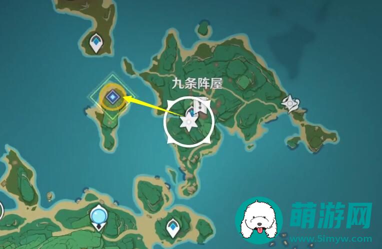 原神无名武士的刀位置分享