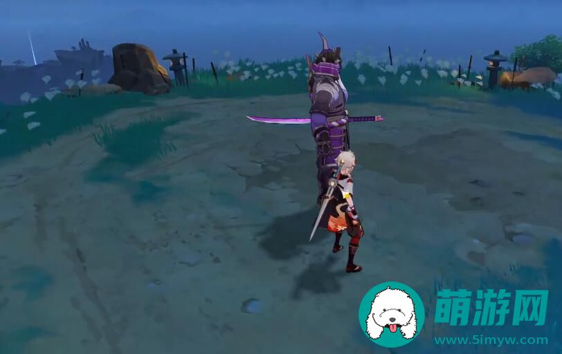 原神无名武士的刀位置分享