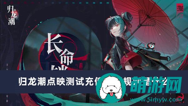 归龙潮点映测试充值返利规则是什么