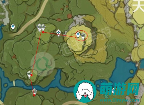 原神清心采集点