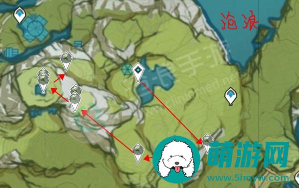 原神清心采集点