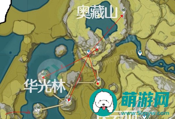 原神清心采集点