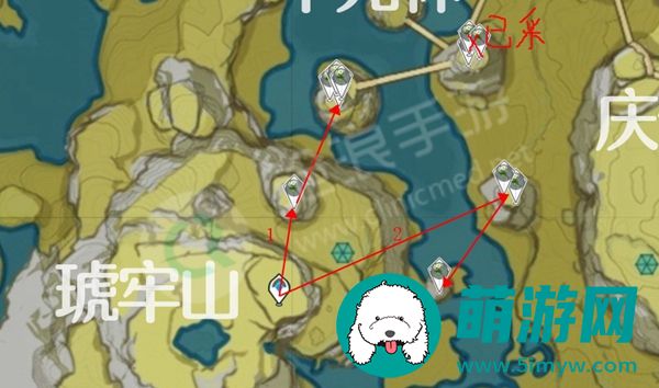原神清心采集点