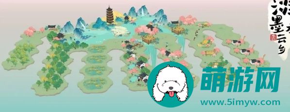 《淡墨水云乡》建筑布局方法