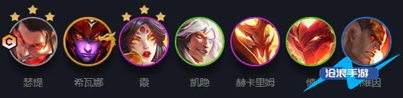 云顶之弈怒翼龙阵容