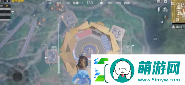 和平精英天空赛场八角笼在哪