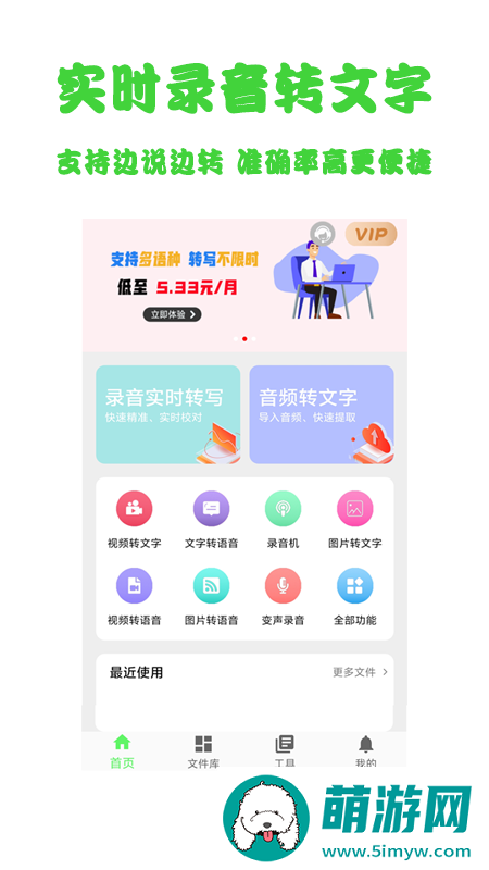 语音转文字导出