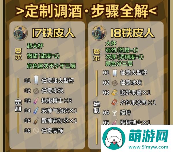 崩坏星穹铁道2.1杯中逸事定制调酒怎么玩-杯中逸事20种定制调酒配方攻略图六