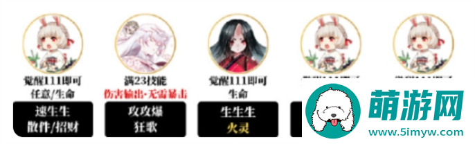 阴阳师夜探鬼市阵容搭配攻略图五