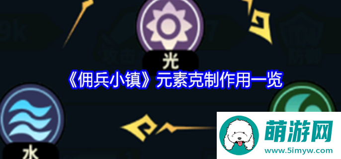 佣兵小镇元素克制有什么用图一