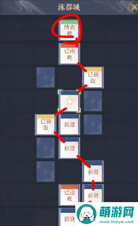 如鸢涿郡据点重建路线图图五
