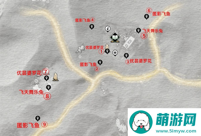 燕云十六声河西蹊跷全收集位置图图二