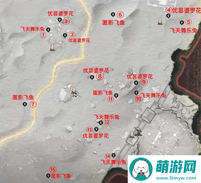燕云十六声河西蹊跷全收集位置图图四